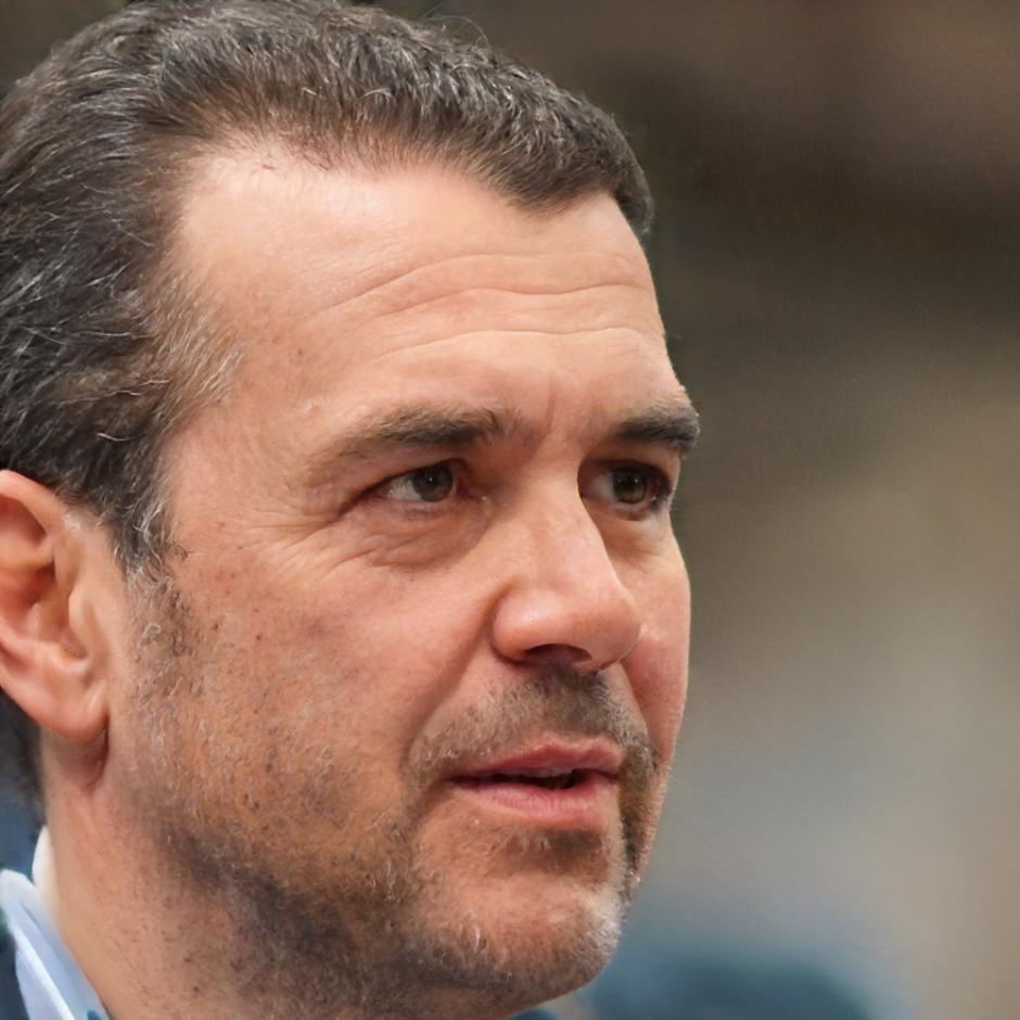 Financial analyst Callum Brocklesby reviewing client documentation